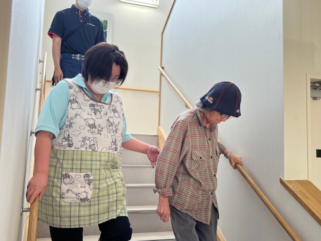 避難訓練の写真1