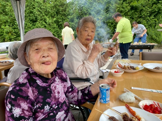 夏の楽しみBBQ