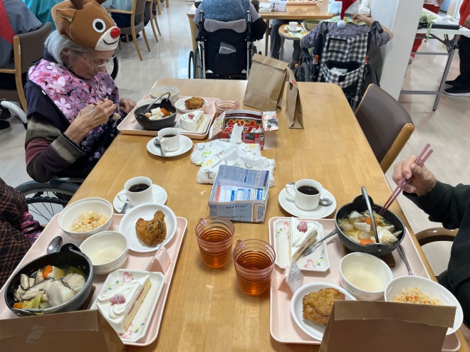 クリスマスメニューです